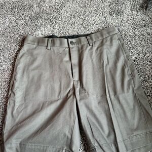 Brooks Brothers Gray Flat Front Shorts